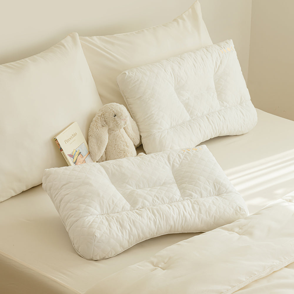 Sleep Gonggam NEW Milk Pillow – Junior + Waterproof Cover