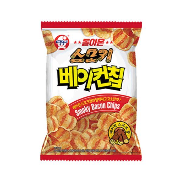 Binggrae Smoky Bacon Chips 70g