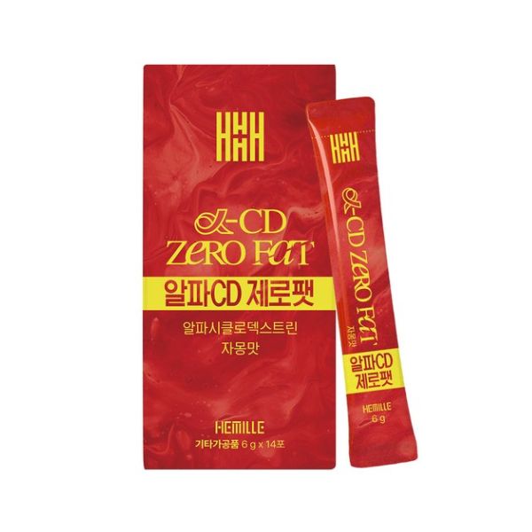 Hemille Kim Sohyung AlphaCD Zero Fat - Grapefruit Flavor (6g x 14 packs)