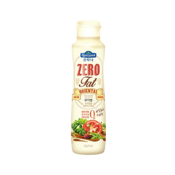 Fontana Fat-Free Oriental Low-Calorie Dressing 235g
