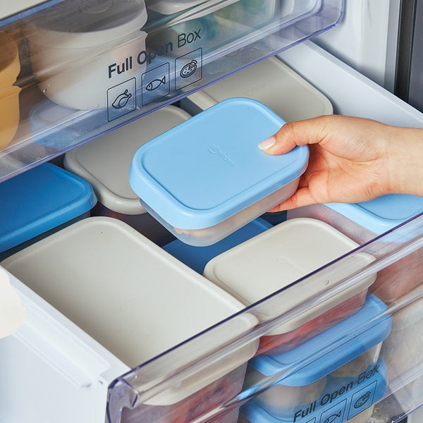 Silliman Iceway Silicone Freezer Container 4P Set – White WSK7102S