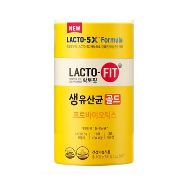 Chong Kun Dang Lacto-Fit Live Probiotics Gold (2g × 80 Sticks)