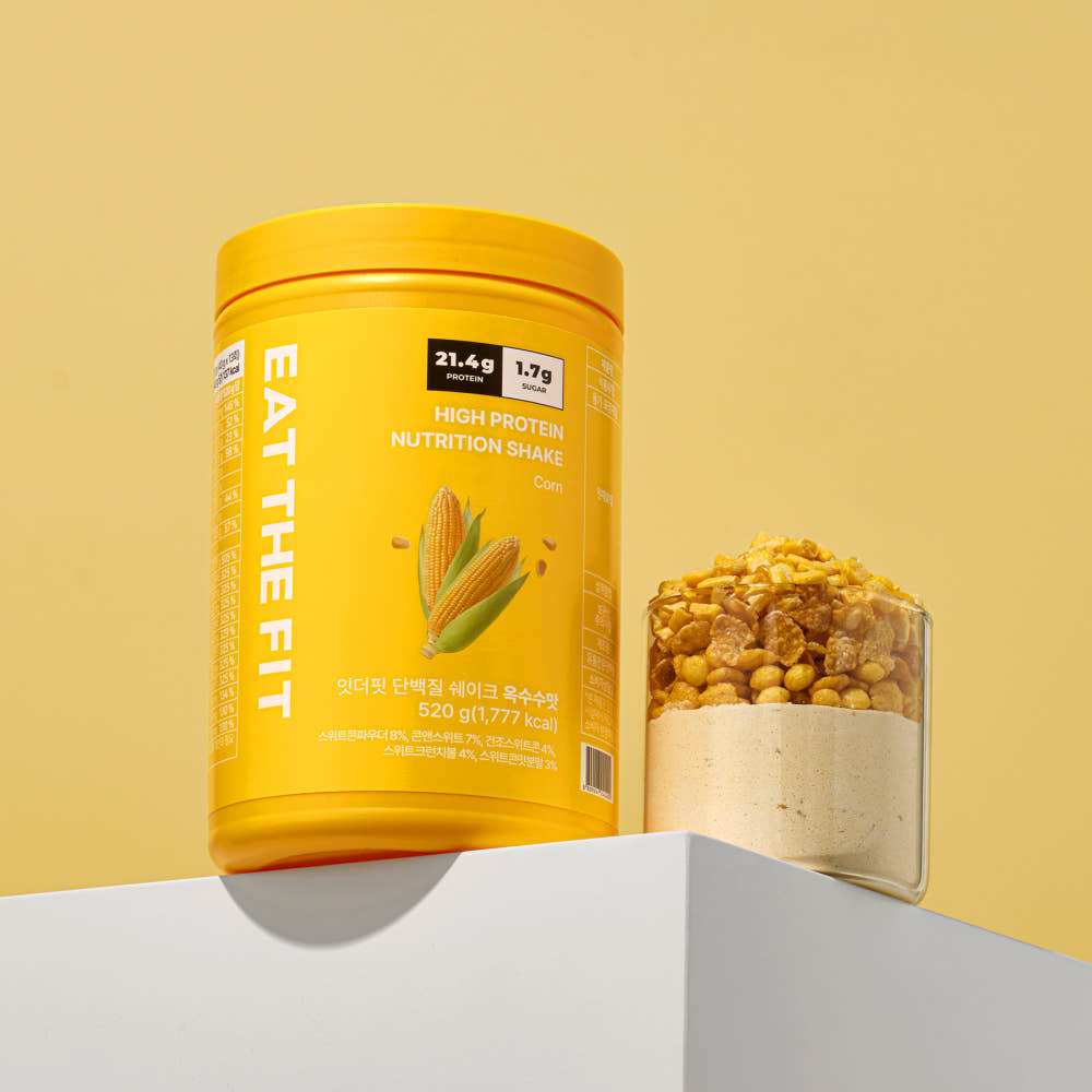 Eat the Fit Large Protein Shake – Corn 520g
