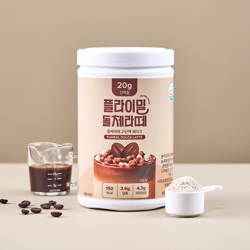 Flimeal Protein Shake Bulk - Dolce Latte 630g