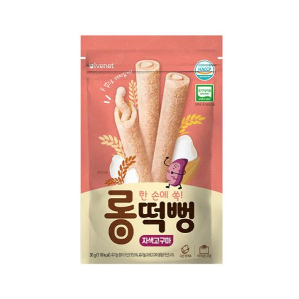 Ivenet Long Rice Puffed Snack Purple Sweet Potato (30g)