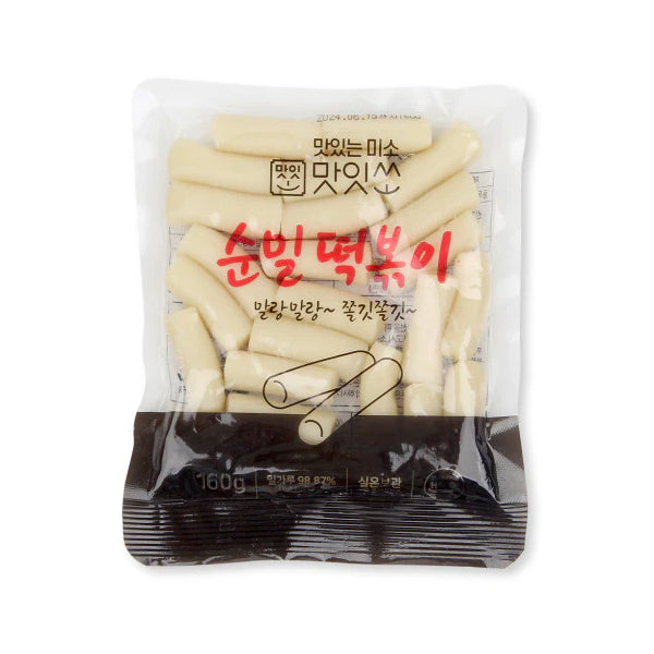Masiso Shelf-Stable Pure-Wheat Tteokbokki Cakes 160g