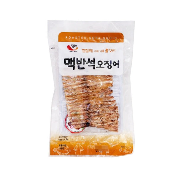 Jeonghwa Food Maekbanseok-Roasted Squid (35g)