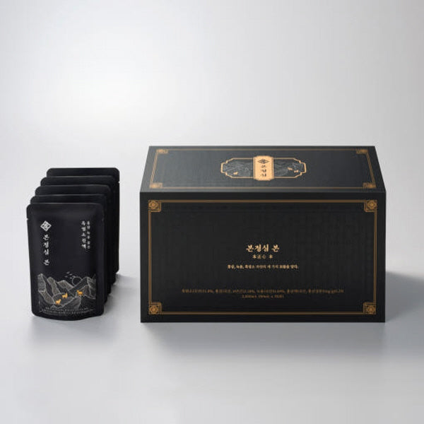 Bonjeongsim Bon Red Ginseng & Deer Antler Black Goat Extract (80ml x 30 packs)