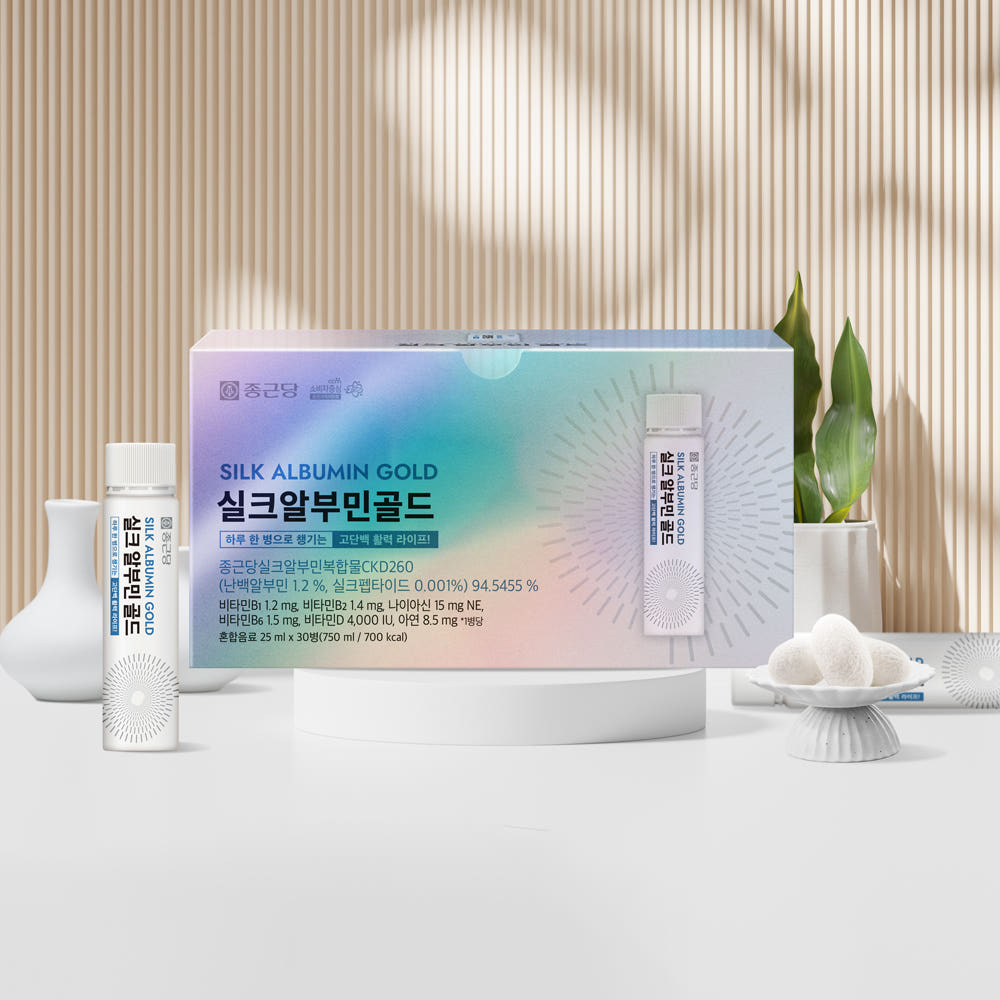 Chong Kun Dang Silk Albumin Gold (25ml x 30 bottles)