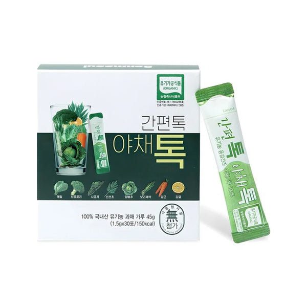 Sanmaeul Organic Vegetable Powder “Saengsik Yachae Tok” (1.5g x 30 sachets)