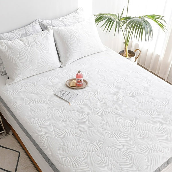Byzantine Duralon Cooling Elastic Carpet & Pad – White K