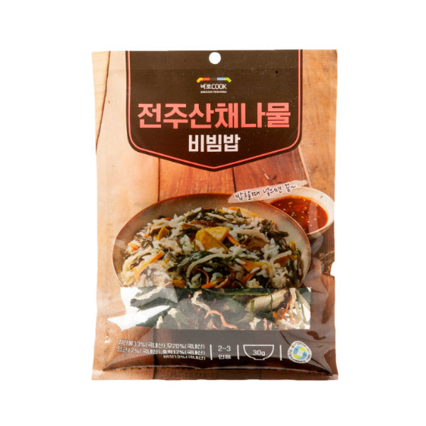 Our Field Food Jeonju Wild Vegetable Bibimbap (30g)