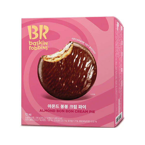 Baskin Robbins Almond Bonbon Cream Pie 336g