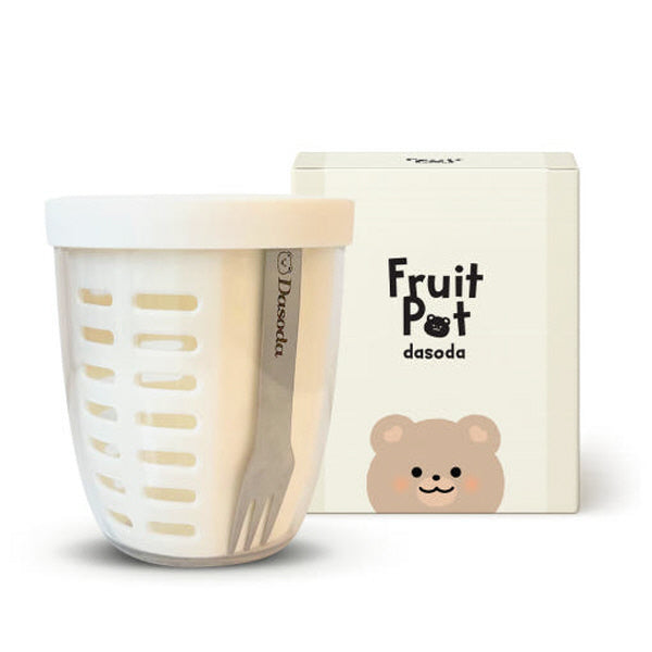 Dasoda Diet Lunch Box Fruit Pot - Cream