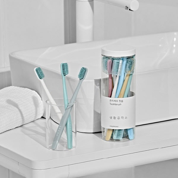Saenghwal Gongjakso Ultra-Fine Bristle Toothbrush (12 pieces)