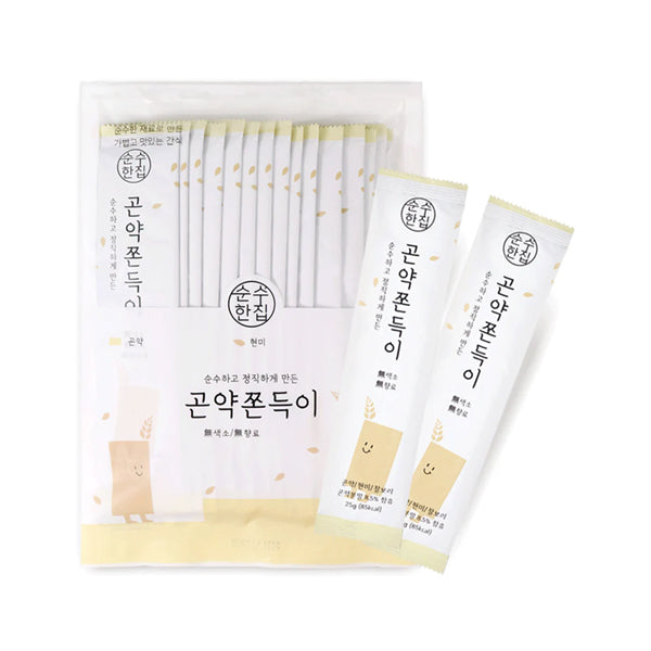 Sunsuhanjip Low-cal Konjac Chewy Snack “Jjondigi” (25g × 15)