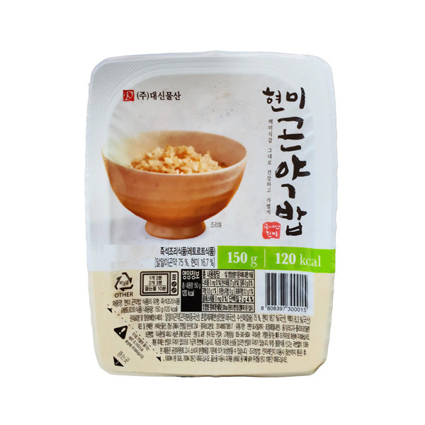 Daeshin Mulsan Brown Rice Konjac Meal (120 kcal / 150g)