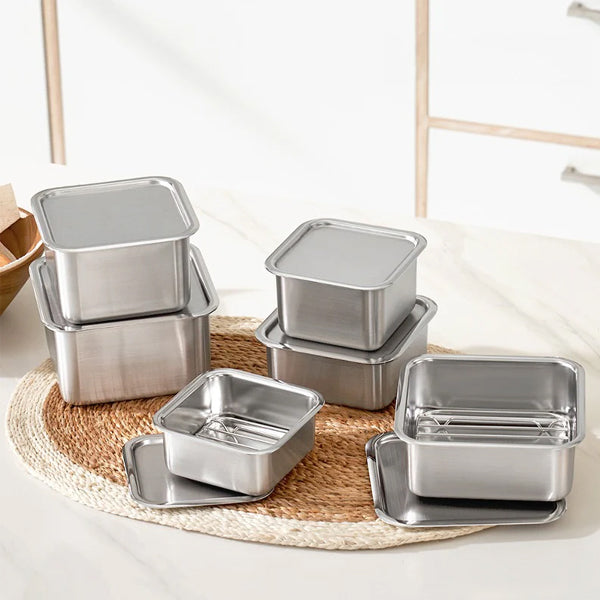 EverSten Cube Full Set 6 Types + Stainless Mesh (Small+Medium+Large) 3-Piece Set