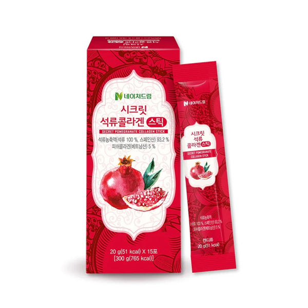Nature Dream Secret Pomegranate Collagen Stick (20g × 15 sticks)