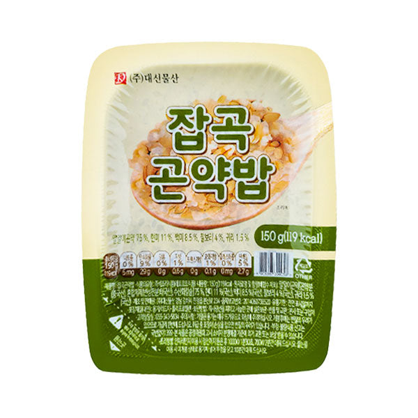 Daeshin Mulsan Mixed Grain Konjac Rice (119 kcal / 150g)