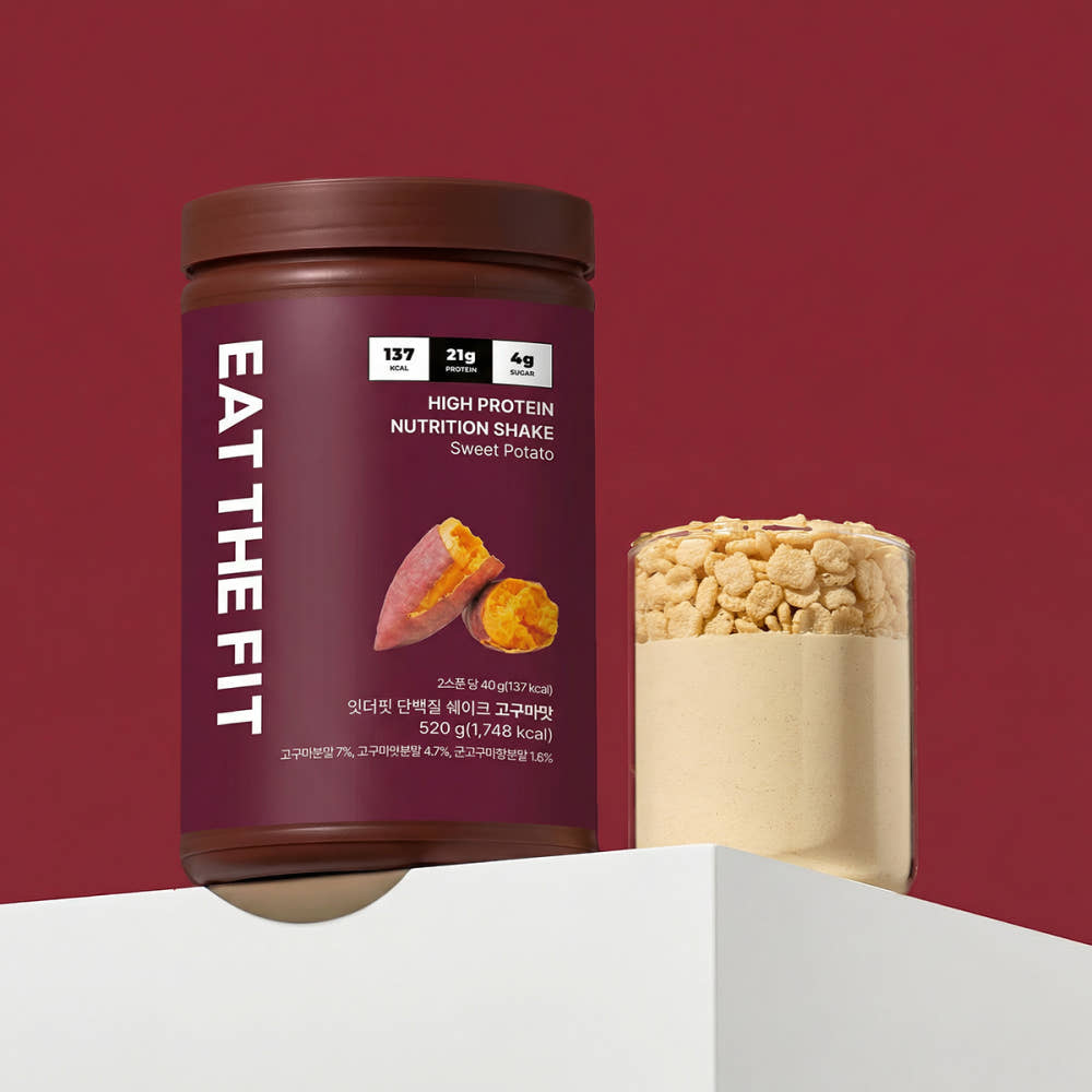 Eat the Fit Protein Shake Large Size – Sweet Potato 520g
