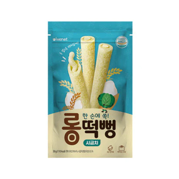 Ivenet Long Rice Puffed Snack Spinach (30g)