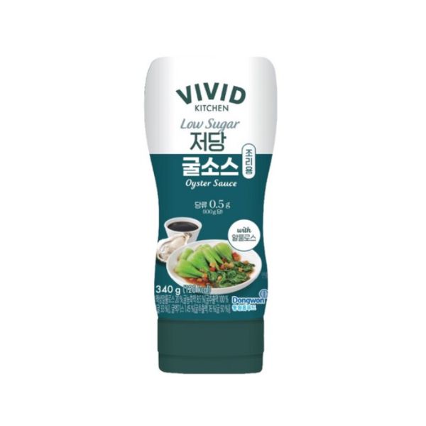 Vivid Kitchen Low-Sugar Oyster Sauce for Cooking 340g