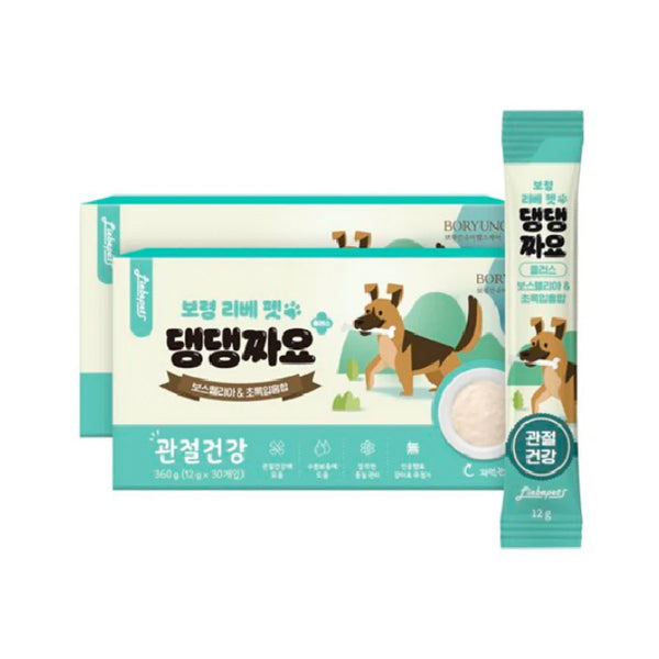 Boryung Libe Pet "DaengDaeng Jjayo" Nutritional Snack For Dog – Joint Health 360g (12g × 30 packs)
