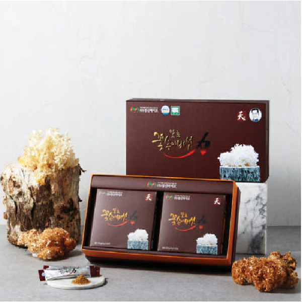 Kyungshin Bio Fermented Cauliflower Mushroom Powder Stick (4.5g x 90 Sticks)