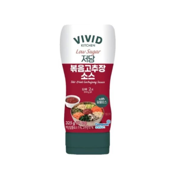 Vivid Kitchen Low-sugar Stir-fry Gochujang Sauce 325g