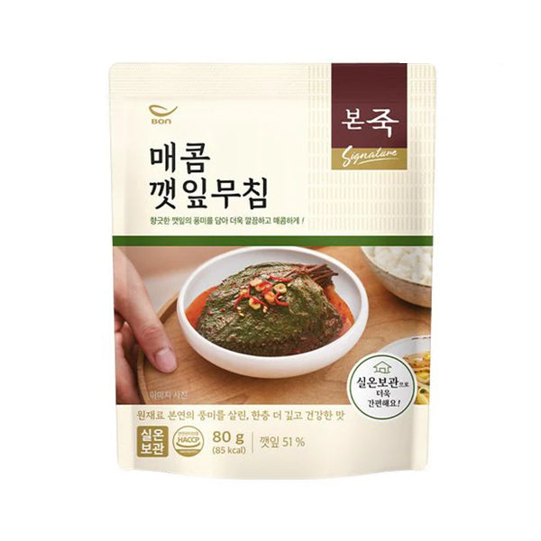 Bonjuk Spicy Perilla Leaf Side Dish 80g