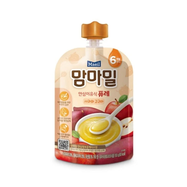 Maeil Mamamil Baby Food Apple & Sweet Potato (100g)