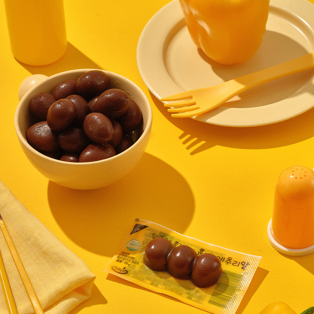 Haengbokdamgi Smoked Quail Eggs 15g (3 Pieces)