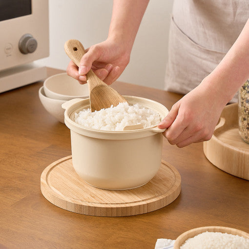 Nature Green Life Calo-Bowl Low-Sugar Rice Cooker (Microwave) – Cream