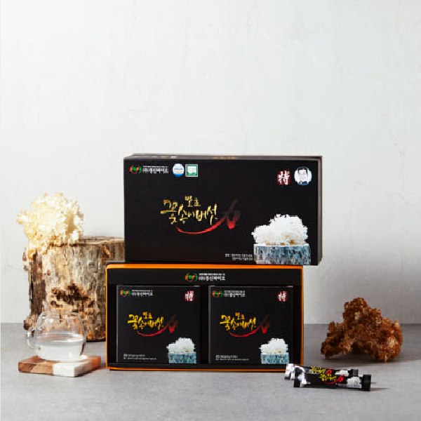 Kyungshin Bio Fermented Cauliflower Mushroom Special Sticks (4.5g × 90 Sachets)