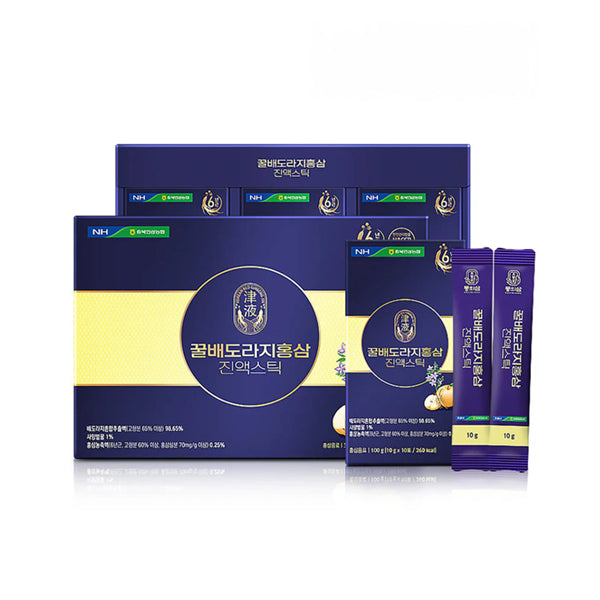 Nonghyup Donguisam Honey Pear Balloon Flower Red Ginseng Extract Stick (10g x 30 sticks)