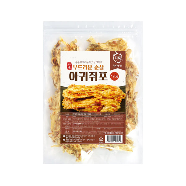 Haeyami Roasted Boneless Monkfish Jerky Shreds 120g