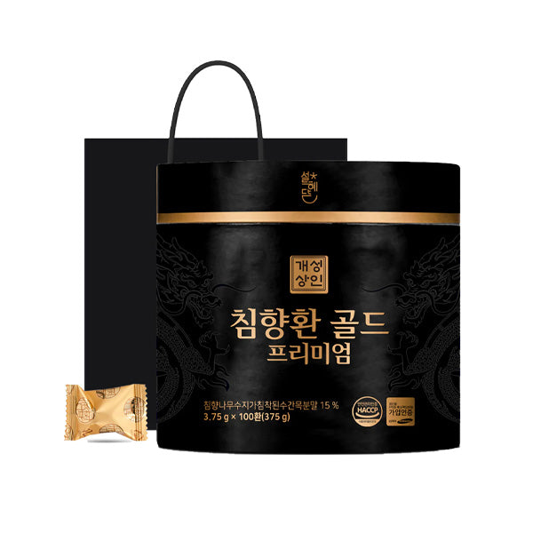 Gaeseong Sangin Premium Gold Agarwood Pills (3.75g × 100 Pills)