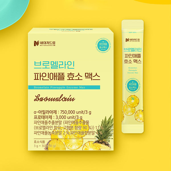 Nature Dream Bromelain Pineapple Enzyme Max (3g x 30 sachets)