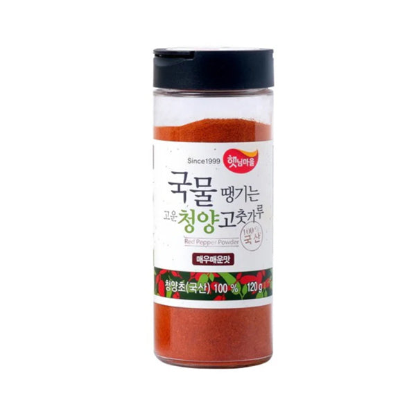 Haetnim Village Fine Domestic Cheongyang Chili Powder (Very Spicy) 120g