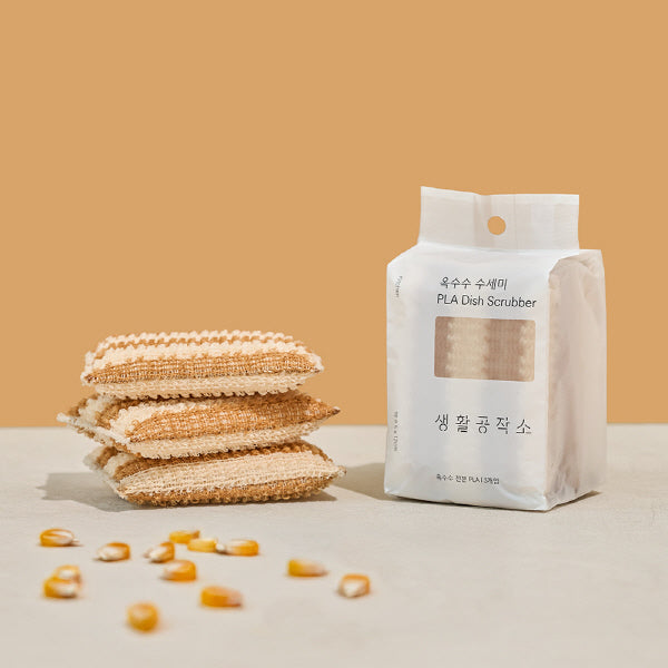 Saenghwal Gongjakso Corn Scrubber (3 pieces)