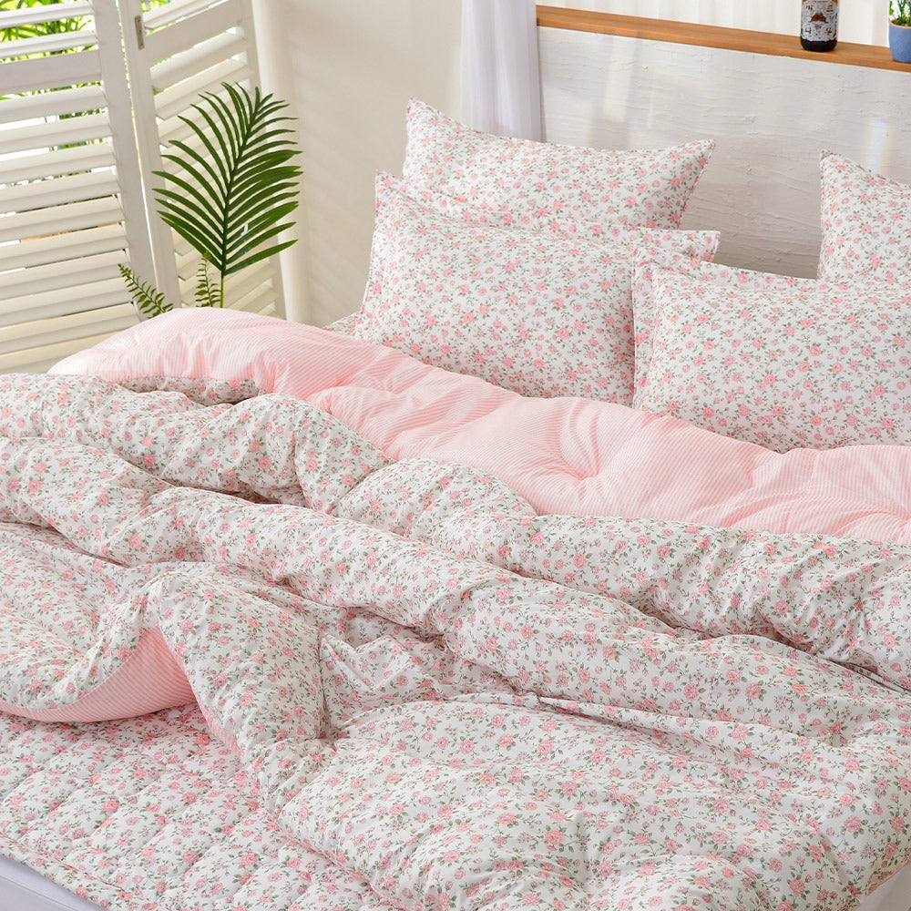 Rosely Micro Modal Bedding Set – Pink Q