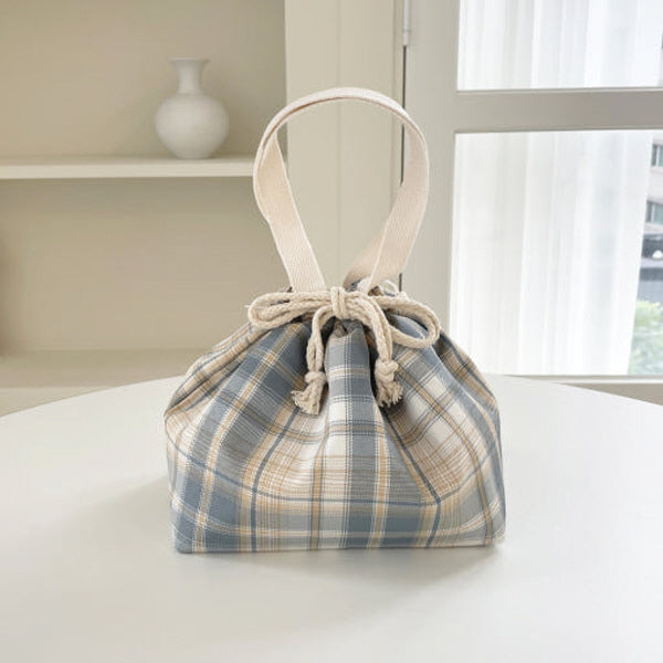 Dasoda Lunch Bag - Beige Check