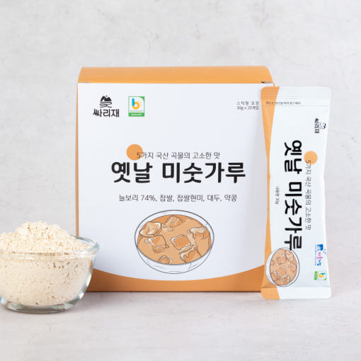 Ssarijae Korean Traditional Misutgaru (30g x 20 packs)