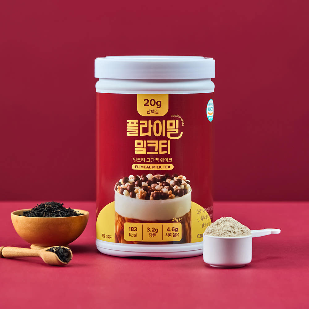 Flimeal Protein Shake Bulk - Milk Tea 630g