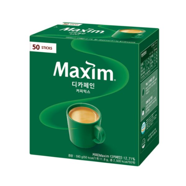 Maxim Decaffeinated Coffee Mix (11.8g x 50 Sticks)