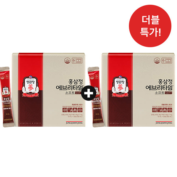 Jung Kwan Jang Red Ginseng Extract Everytime Soft (300g / 30-Day Supply)