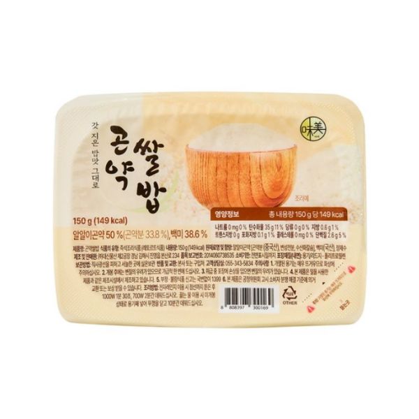 Daesin Mulsan 149kcal Konjac Rice Bowl 150g
