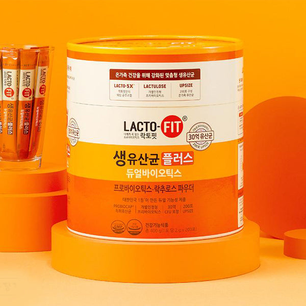 Chong Kun Dang Lacto-Fit Live Probiotics Plus Dual Biotics (2g × 200 Sticks)