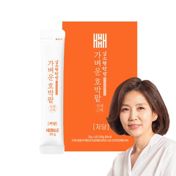 Kim Sohyung Wonbang Kim Sohyung Low-Sugar Pumpkin Red Bean Extract Stick (25g x 15 sticks)